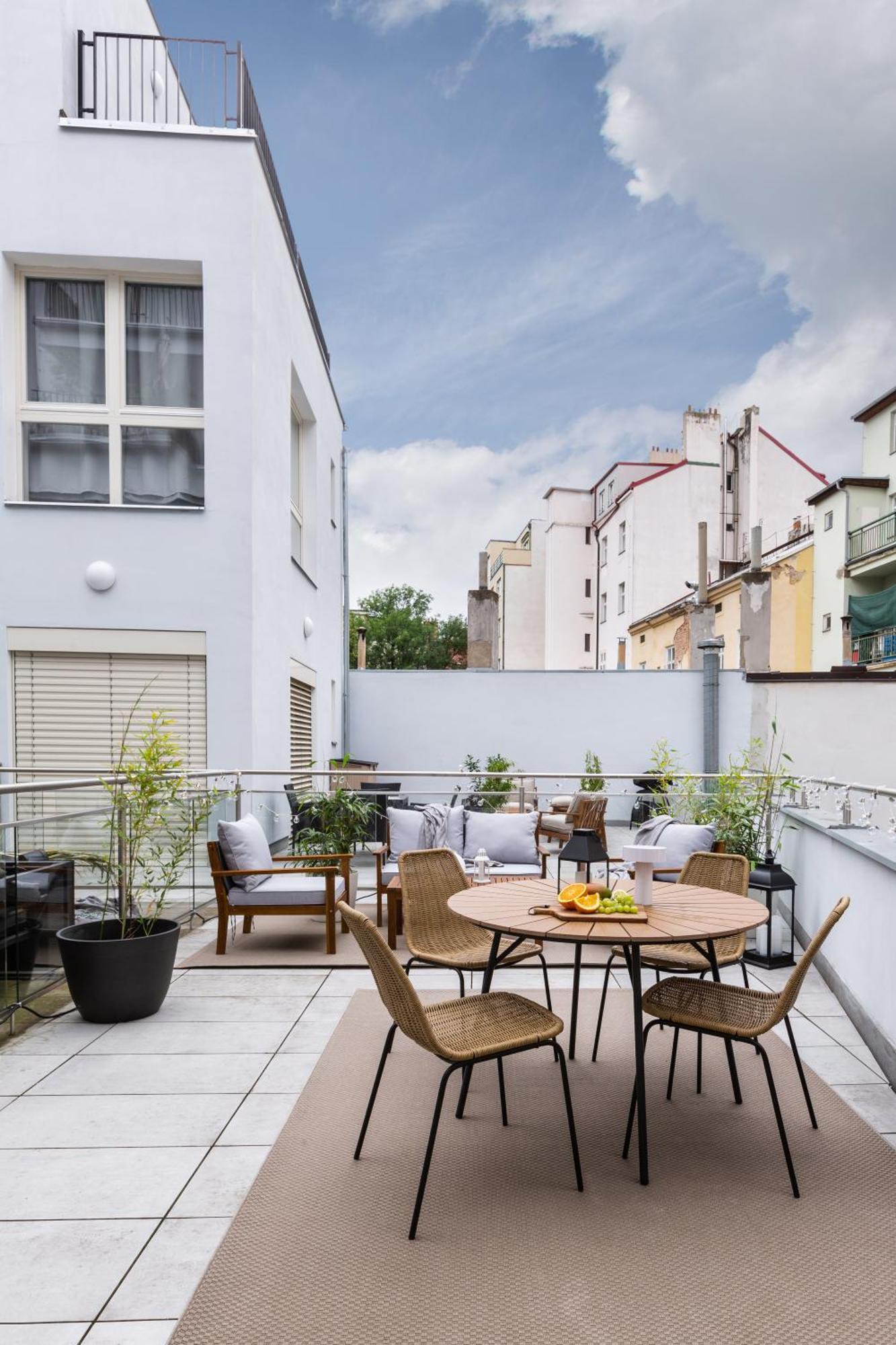 Turnkey I Vineyard Terrace Apartments Praha Exteriér fotografie